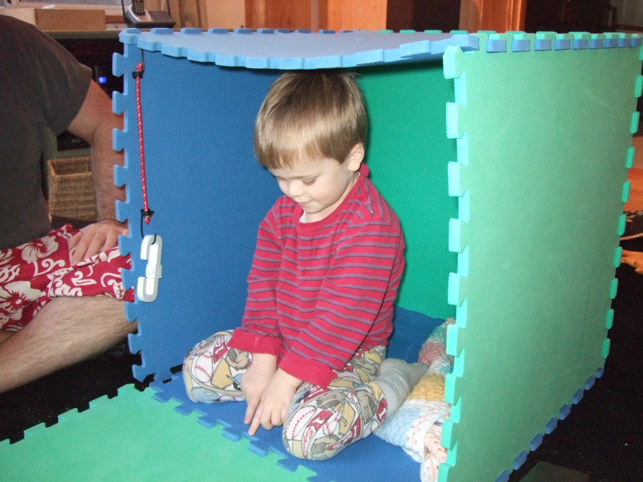Owain in a box 1